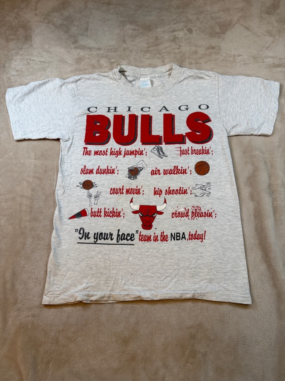 1990’s vintage Chicago Bull’s hype T-shirt